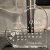Image of Bester Tag überhaupt - Herz aus Acrylglas